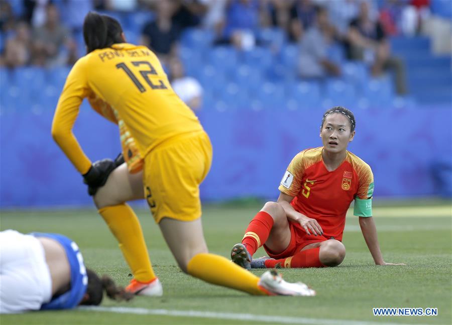 (SP)FRANCE-MONTPELLIER-2019 FIFA WOMEN'S WORLD CUP-ROUND OF 16-CHN VS ITA