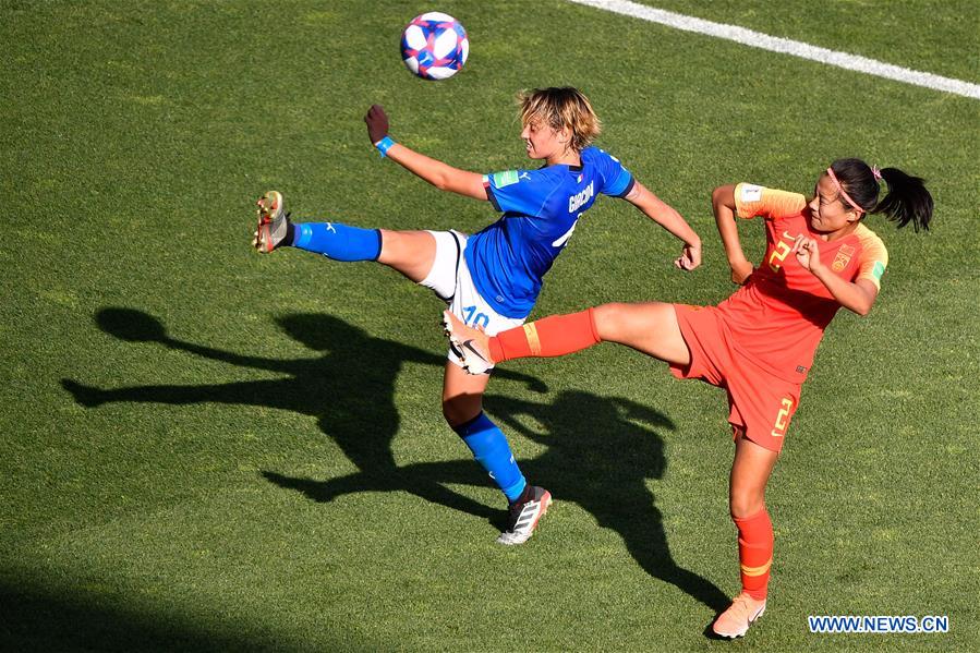 (SP)FRANCE-MONTPELLIER-2019 FIFA WOMEN'S WORLD CUP-ROUND OF 16-CHN VS ITA