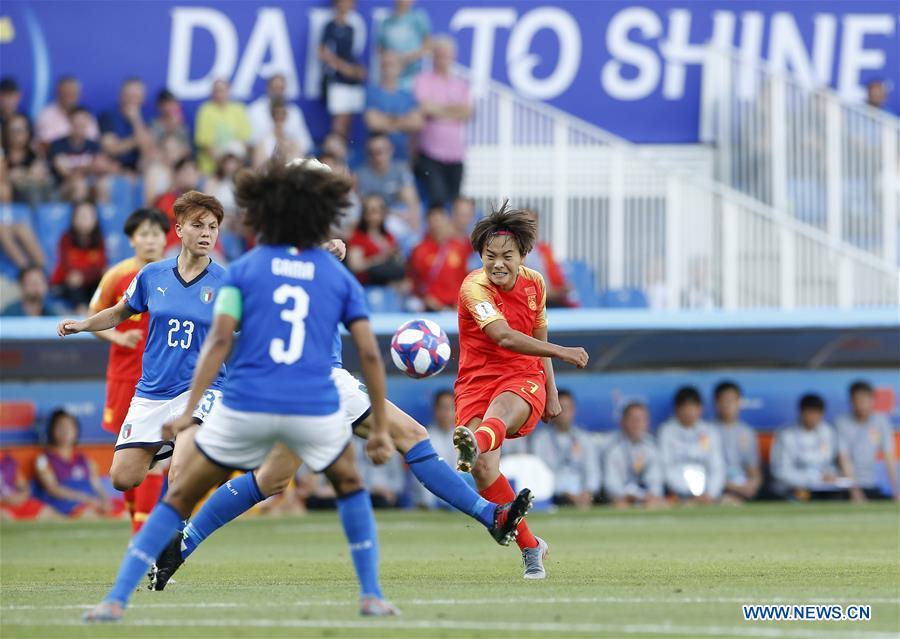 (SP)FRANCE-MONTPELLIER-2019 FIFA WOMEN'S WORLD CUP-ROUND OF 16-CHN VS ITA