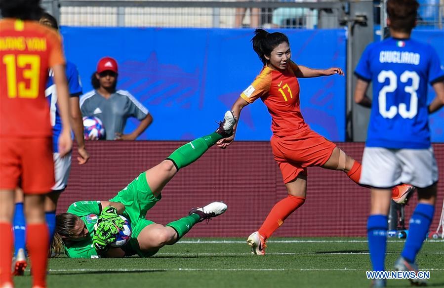 (SP)FRANCE-MONTPELLIER-2019 FIFA WOMEN'S WORLD CUP-ROUND OF 16-CHN VS ITA