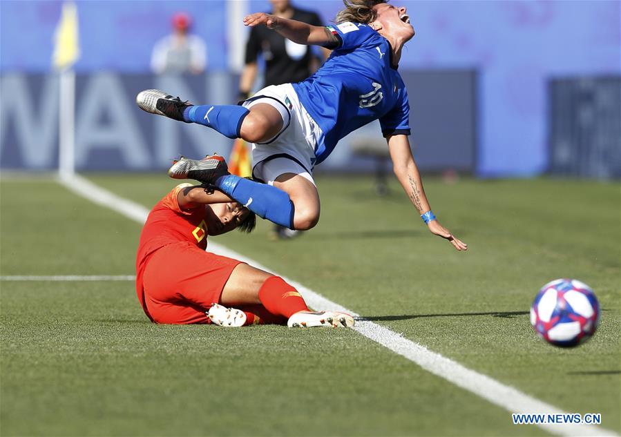 (SP)FRANCE-MONTPELLIER-2019 FIFA WOMEN'S WORLD CUP-ROUND OF 16-CHN VS ITA