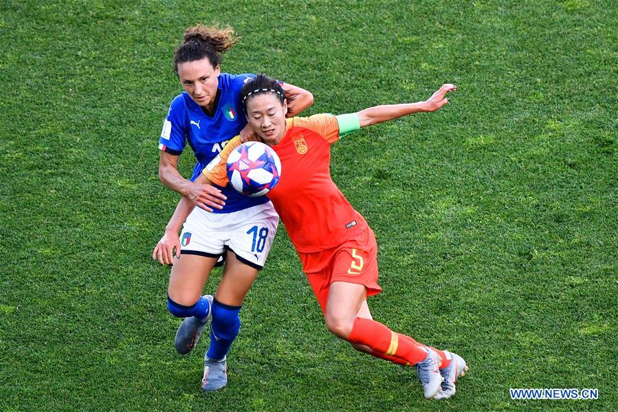 (SP)FRANCE-MONTPELLIER-2019 FIFA WOMEN'S WORLD CUP-ROUND OF 16-CHN VS ITA