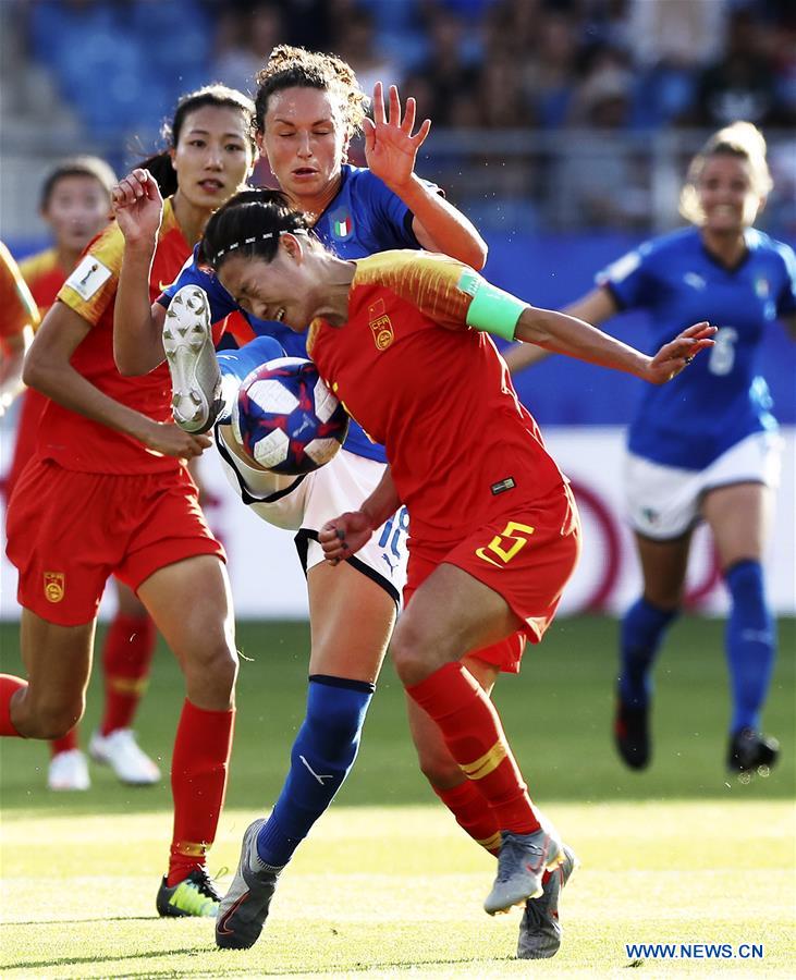 (SP)FRANCE-MONTPELLIER-2019 FIFA WOMEN'S WORLD CUP-ROUND OF 16-CHN VS ITA
