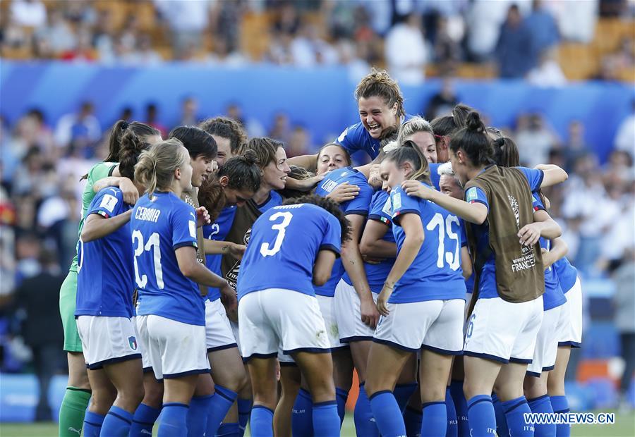 (SP)FRANCE-MONTPELLIER-2019 FIFA WOMEN'S WORLD CUP-ROUND OF 16-CHN VS ITA