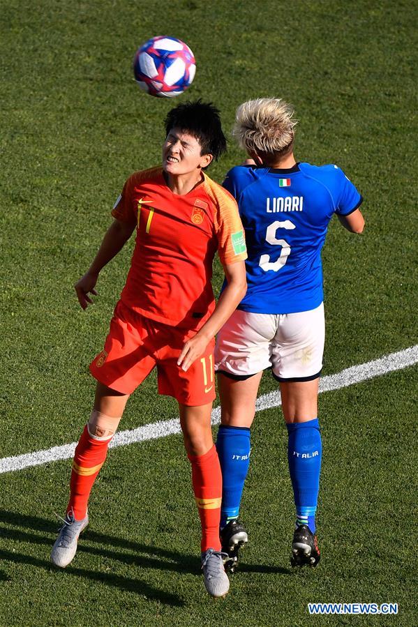(SP)FRANCE-MONTPELLIER-2019 FIFA WOMEN'S WORLD CUP-ROUND OF 16-CHN VS ITA