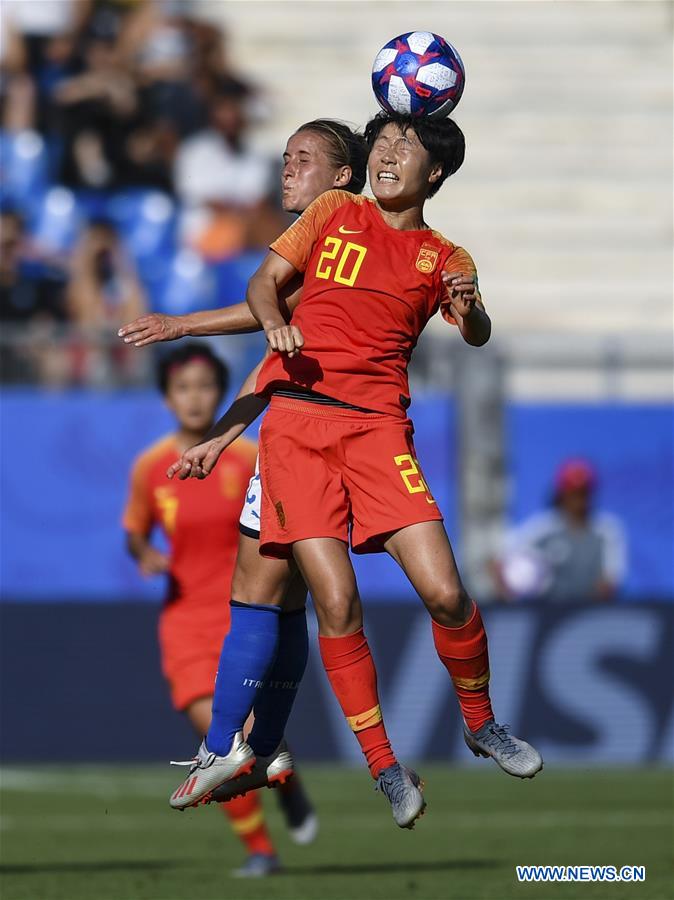 (SP)FRANCE-MONTPELLIER-2019 FIFA WOMEN'S WORLD CUP-ROUND OF 16-CHN VS ITA