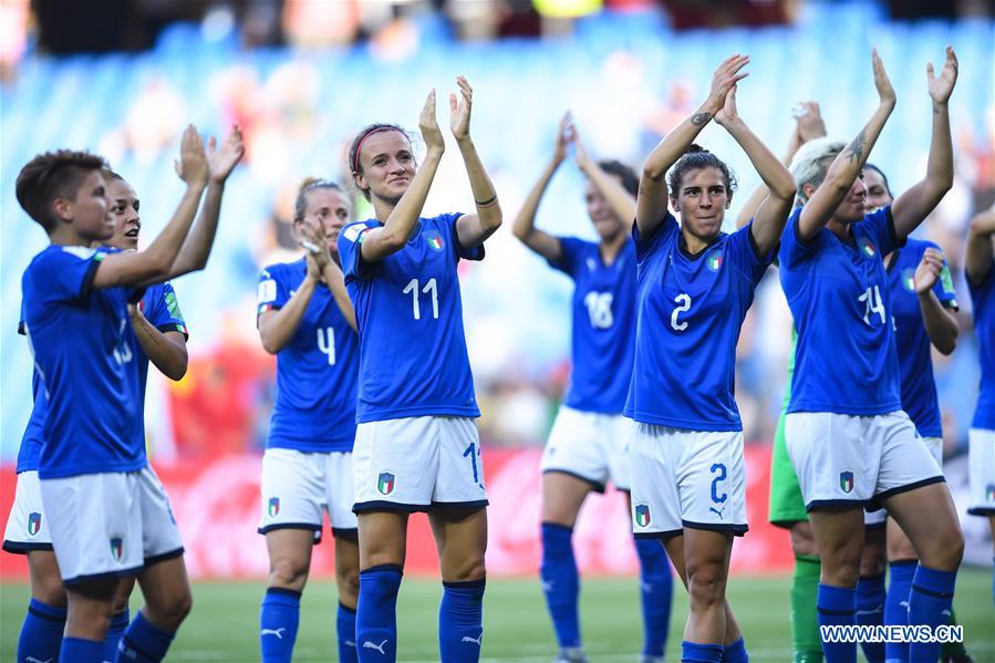 (SP)FRANCE-MONTPELLIER-2019 FIFA WOMEN'S WORLD CUP-ROUND OF 16-CHN VS ITA