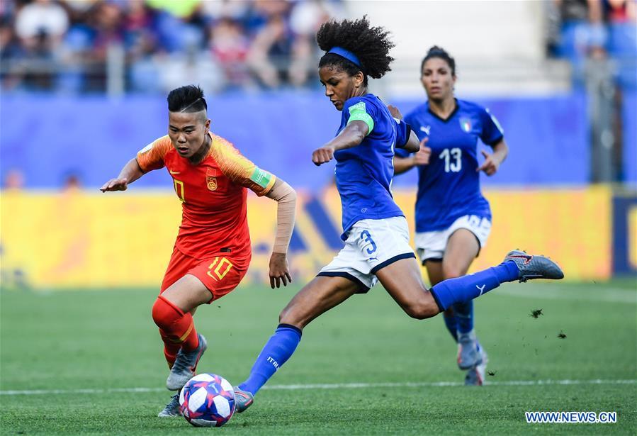 (SP)FRANCE-MONTPELLIER-2019 FIFA WOMEN'S WORLD CUP-ROUND OF 16-CHN VS ITA