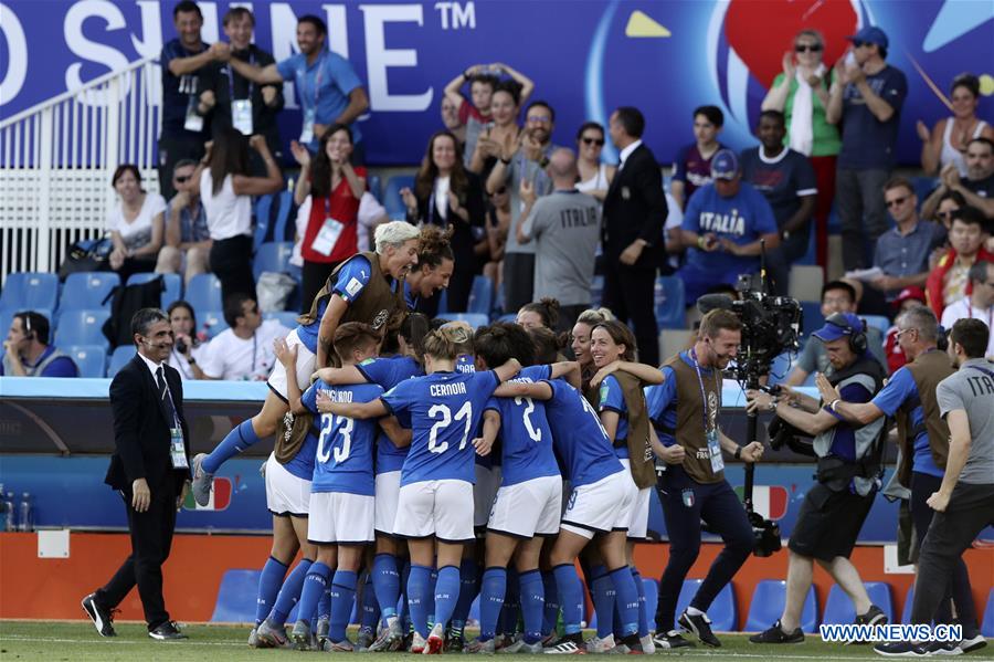 (SP)FRANCE-MONTPELLIER-2019 FIFA WOMEN'S WORLD CUP-ROUND OF 16-CHN VS ITA