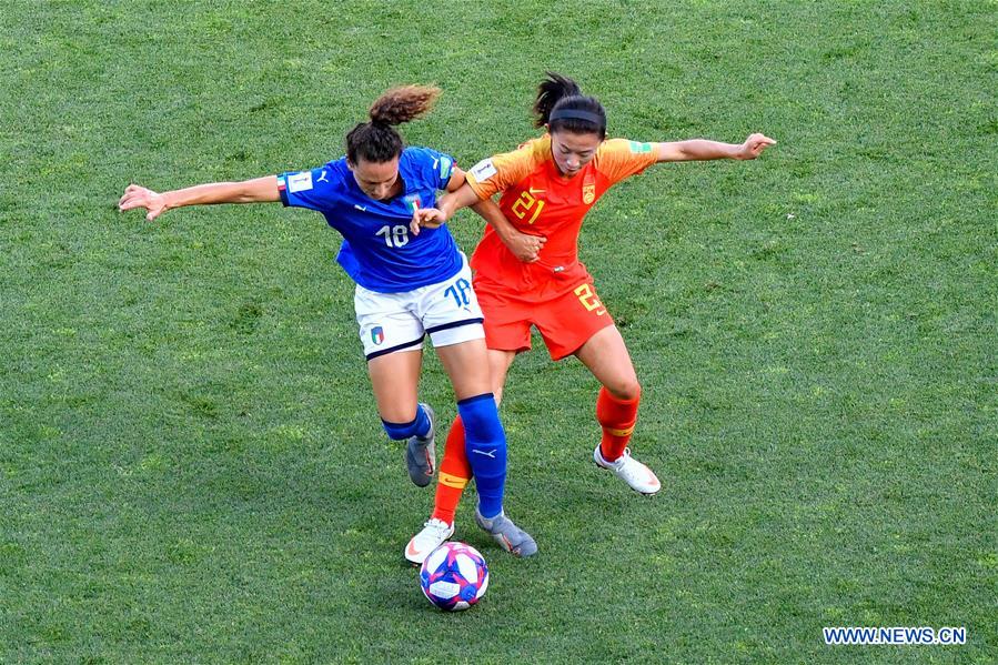 (SP)FRANCE-MONTPELLIER-2019 FIFA WOMEN'S WORLD CUP-ROUND OF 16-CHN VS ITA 