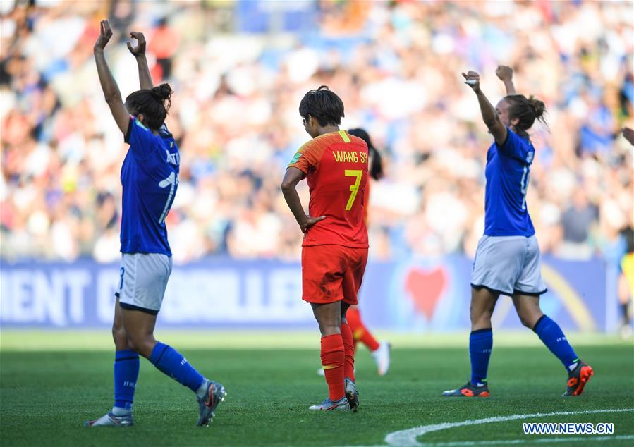 (SP)FRANCE-MONTPELLIER-2019 FIFA WOMEN'S WORLD CUP-ROUND OF 16-CHN VS ITA 