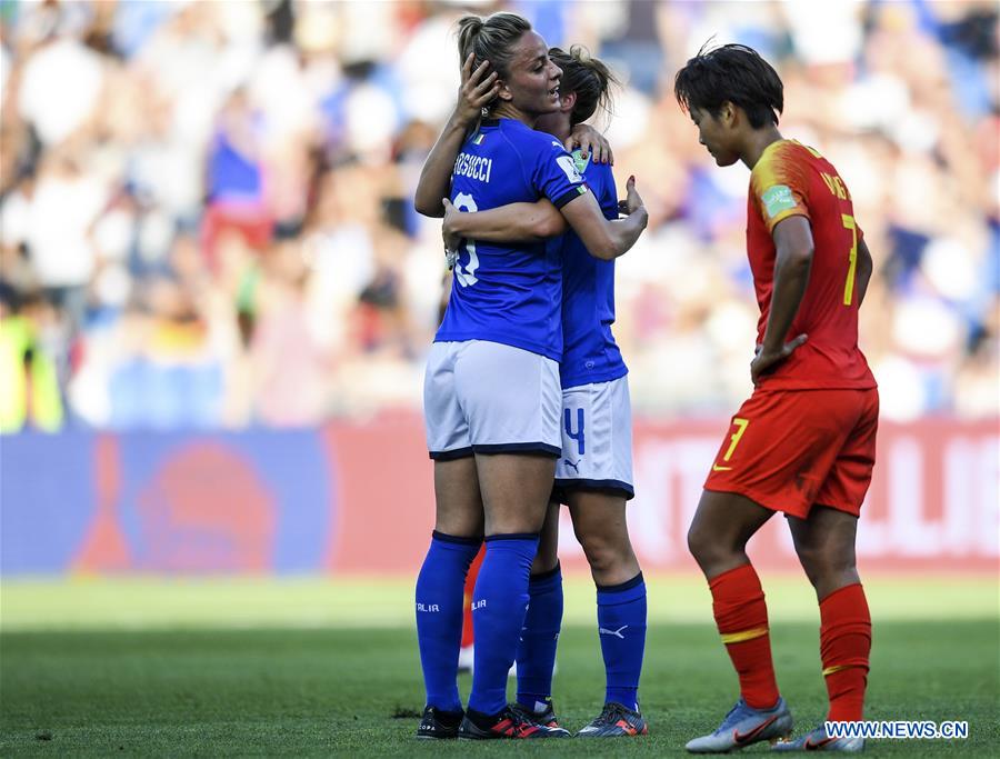 (SP)FRANCE-MONTPELLIER-2019 FIFA WOMEN'S WORLD CUP-ROUND OF 16-CHN VS ITA