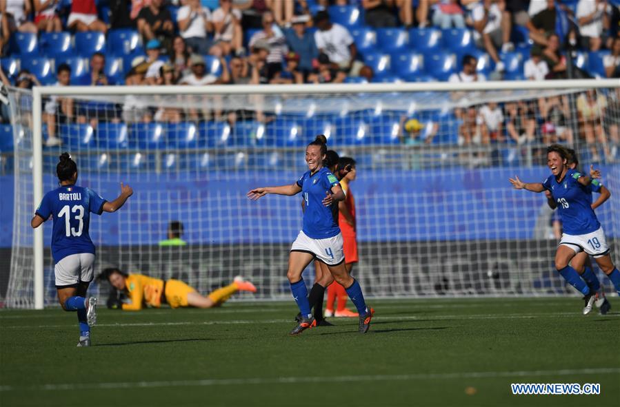 (SP)FRANCE-MONTPELLIER-2019 FIFA WOMEN'S WORLD CUP-ROUND OF 16-CHN VS ITA 