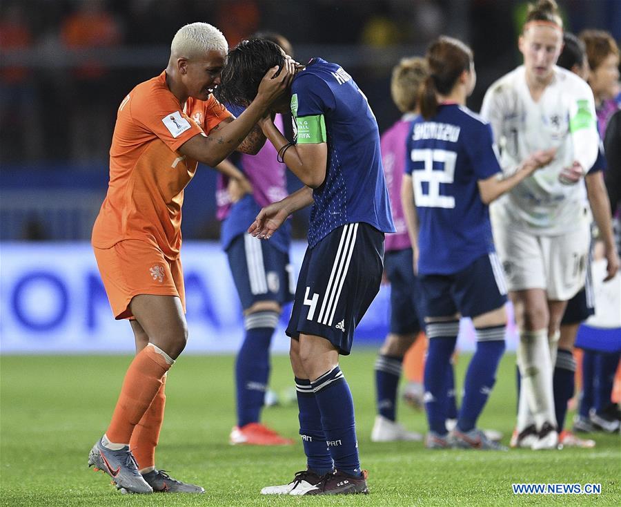 (SP)FRANCE-RENNES-FIFA WOMEN'S WORLD CUP-ROUND OF 16-NED VS JPN