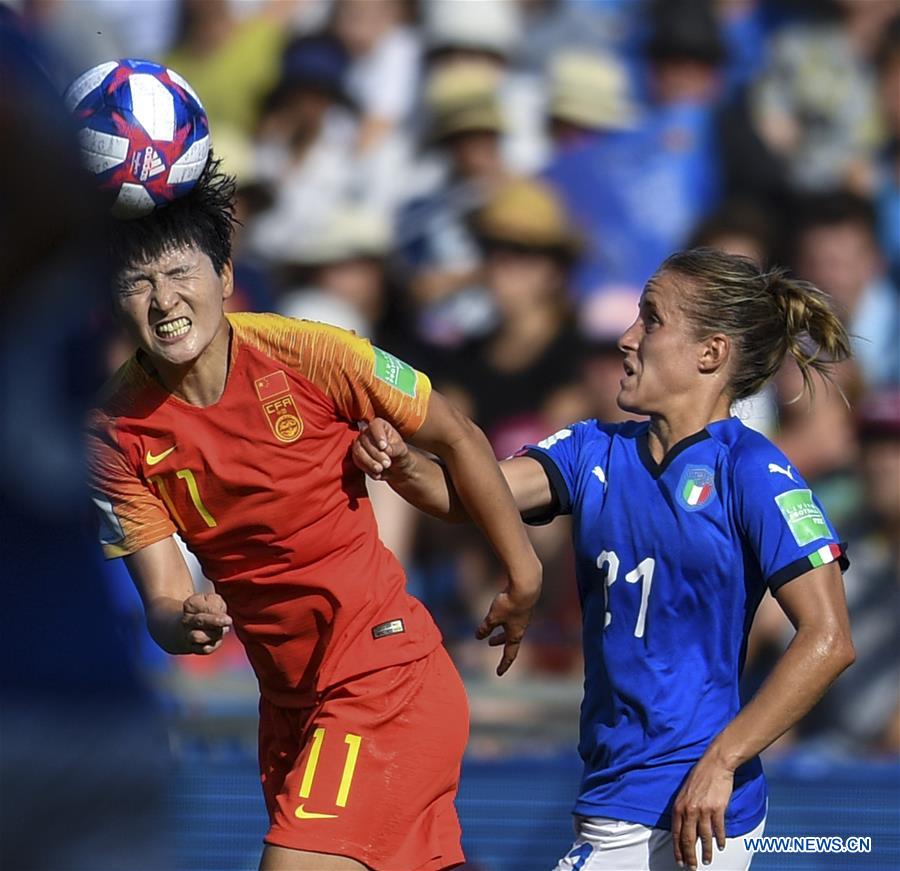 (SP)FRANCE-MONTPELLIER-2019 FIFA WOMEN'S WORLD CUP-ROUND OF 16-CHN VS ITA