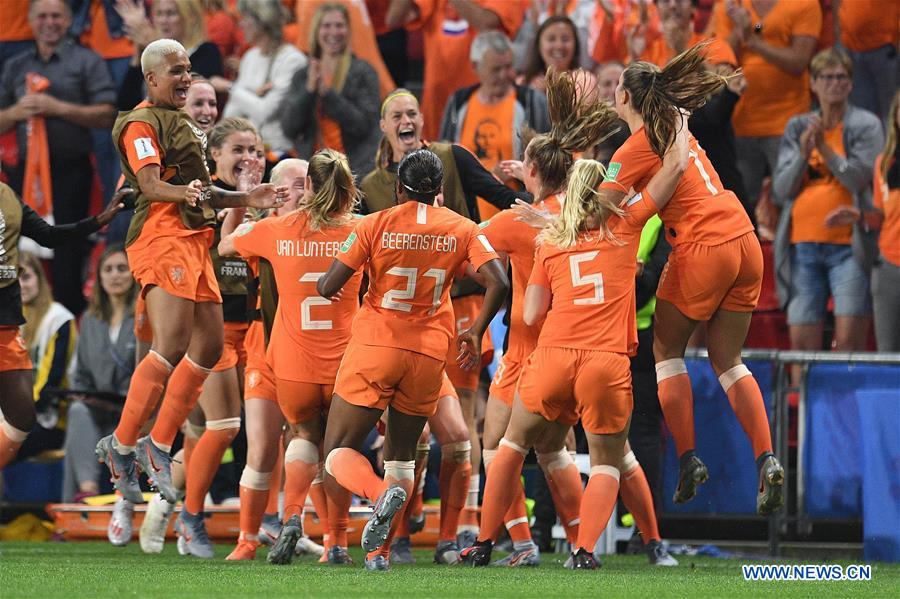 (SP)FRANCE-RENNES-FIFA WOMEN'S WORLD CUP-ROUND OF 16-NED VS JPN