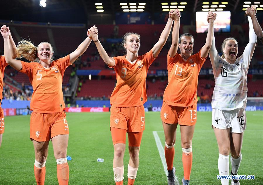 (SP)FRANCE-RENNES-FIFA WOMEN'S WORLD CUP-ROUND OF 16-NED VS JPN