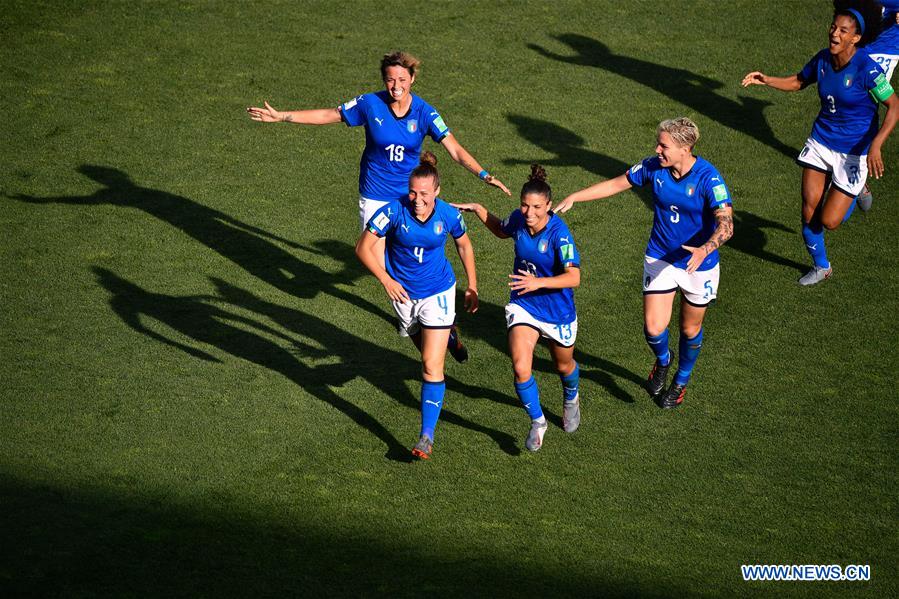 (SP)FRANCE-MONTPELLIER-2019 FIFA WOMEN'S WORLD CUP-ROUND OF 16-CHN VS ITA