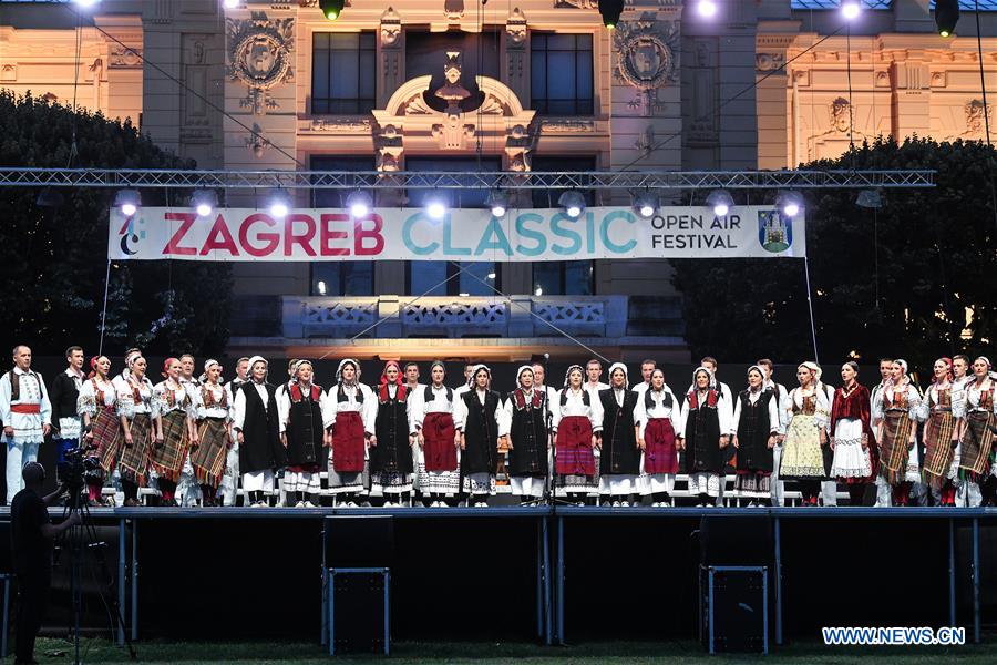 CROATIA-ZAGREB-OPEN AIR FESTIVAL
