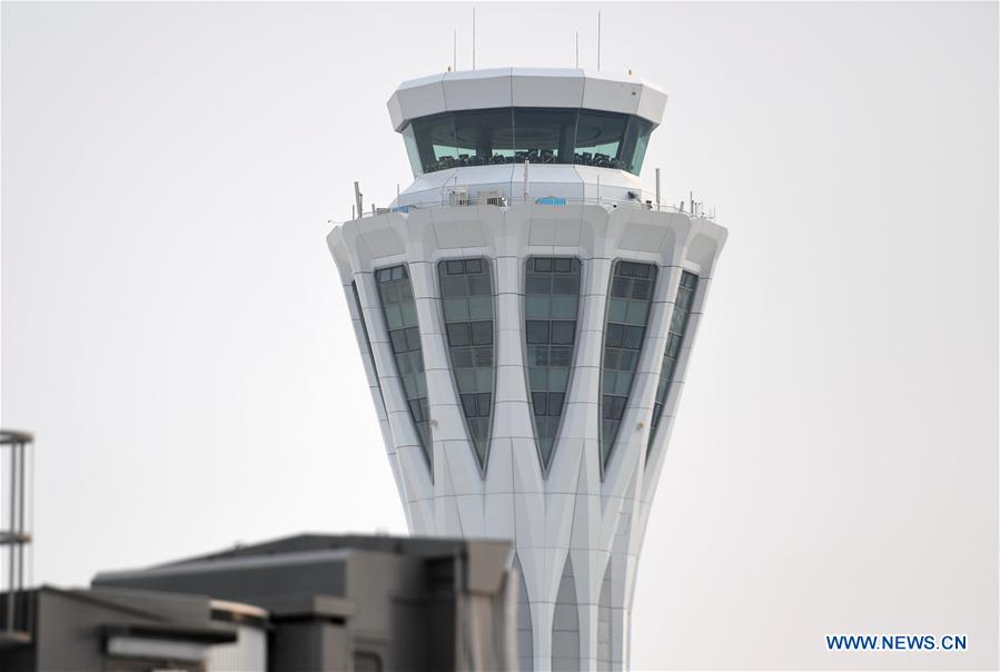 CHINA-BEIJING-DAXING AIRPORT-WEST CONTROL TOWER-OPERATION (CN)