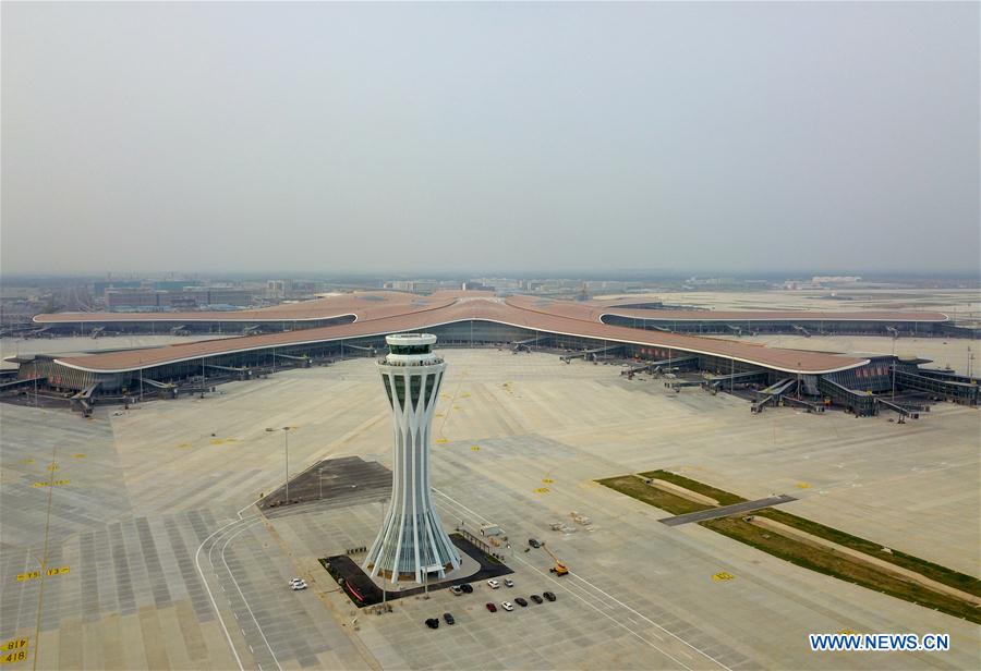 CHINA-BEIJING-DAXING AIRPORT-WEST CONTROL TOWER-OPERATION (CN)