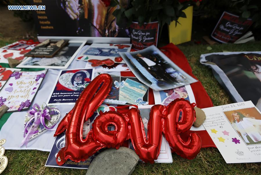 U.S.-LOS ANGELES-MICHAEL JACKSON-ANNIVERSARY