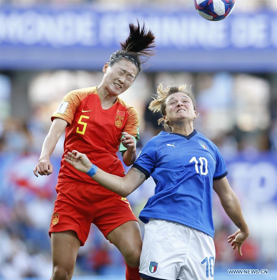 (SP)FRANCE-MONTPELLIER-2019 FIFA WOMEN'S WORLD CUP-ROUND OF 16-ITA VS CHN