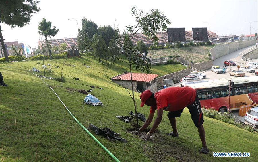 NEPAL-KATHMANDU-TOURISM-TREE PLANTING PROGRAM