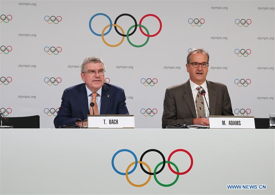 (SP)SWITZERLAND-LAUSANNE-IOC 134TH SESSION-PRESS CONFERENCE