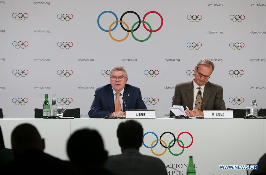 (SP)SWITZERLAND-LAUSANNE-IOC 134TH SESSION-PRESS CONFERENCE