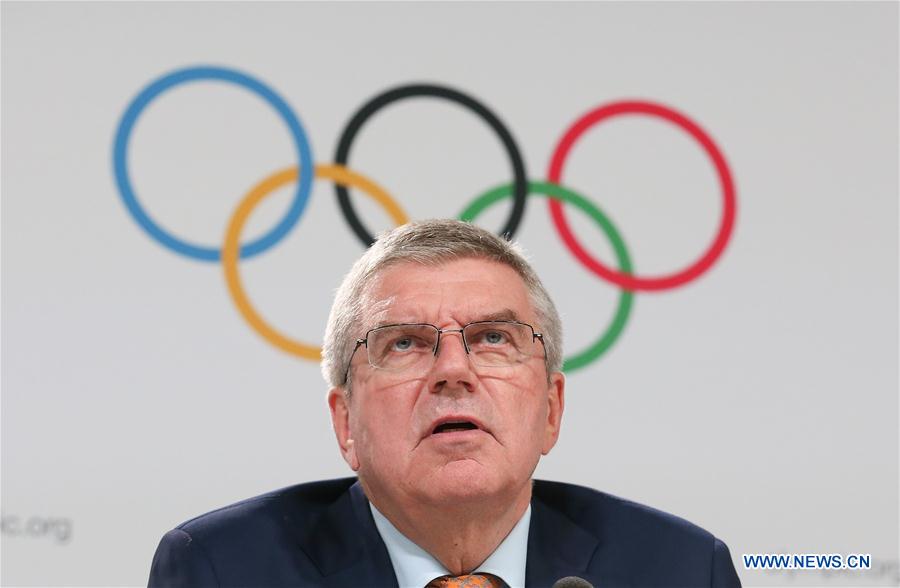 (SP)SWITZERLAND-LAUSANNE-IOC 134TH SESSION-PRESS CONFERENCE