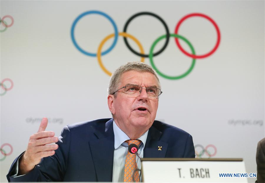 (SP)SWITZERLAND-LAUSANNE-IOC 134TH SESSION-PRESS CONFERENCE