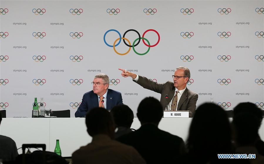 (SP)SWITZERLAND-LAUSANNE-IOC 134TH SESSION-PRESS CONFERENCE