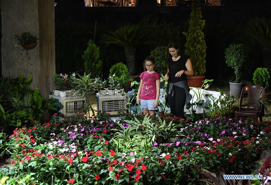 SYRIA-DAMASCUS-FLOWERS-FAIR