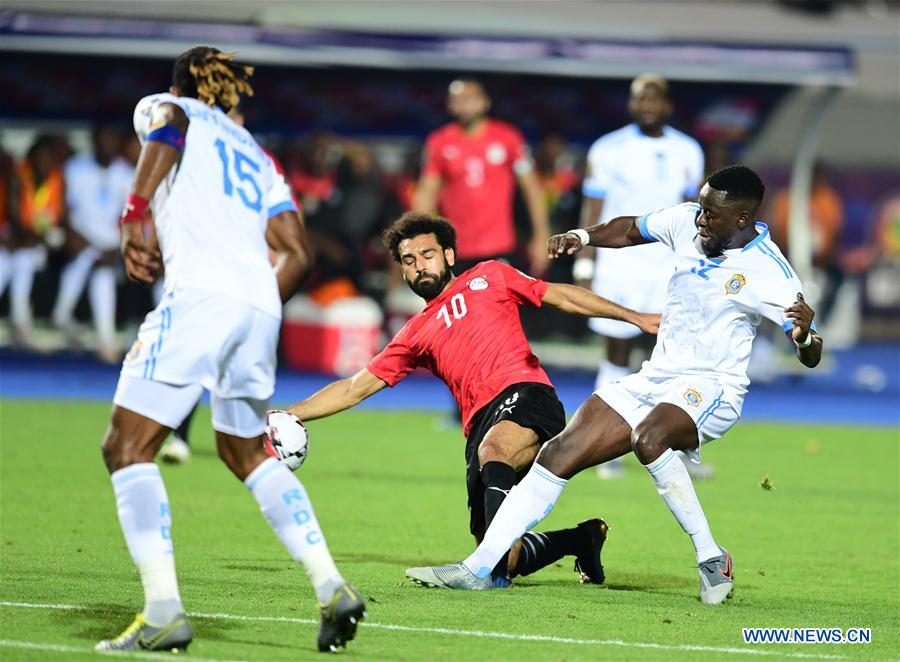 (SP)EGYPT-CAIRO-SOCCER-AFRICA CUP OF NATIONS-EGYPT VS CONGO DR