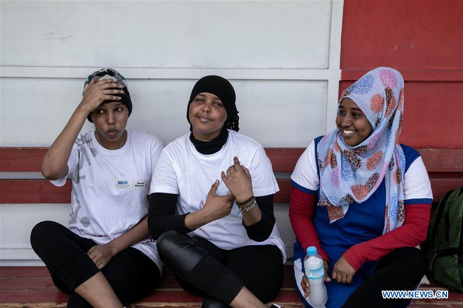 (SP)GREECE-ATHENS-MIGRANT-WOMEN'S FOOTBALL TEAM