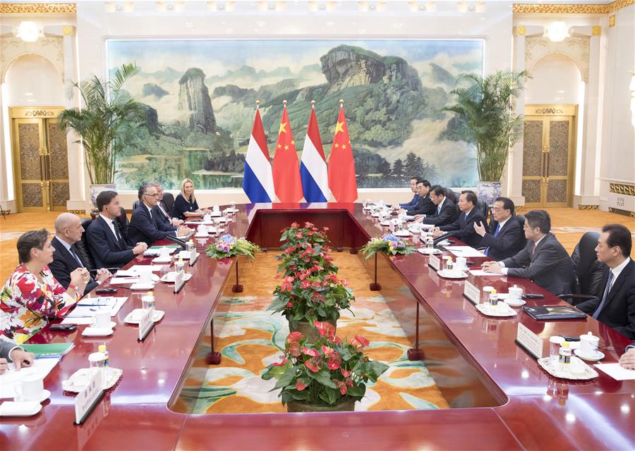 CHINA-BEIJING-LI KEQIANG-DUTCH PM-TALKS (CN)