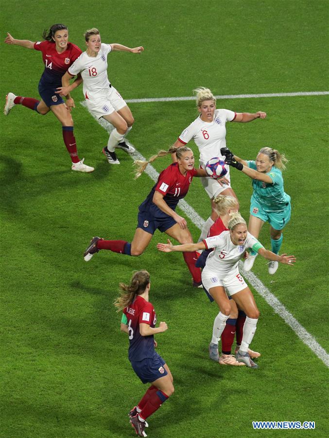 (SP)FRANCE-LE HAVRE-FIFA WOMEN'S WORLD CUP-QUARTERFINAL-ENG VS NOR
