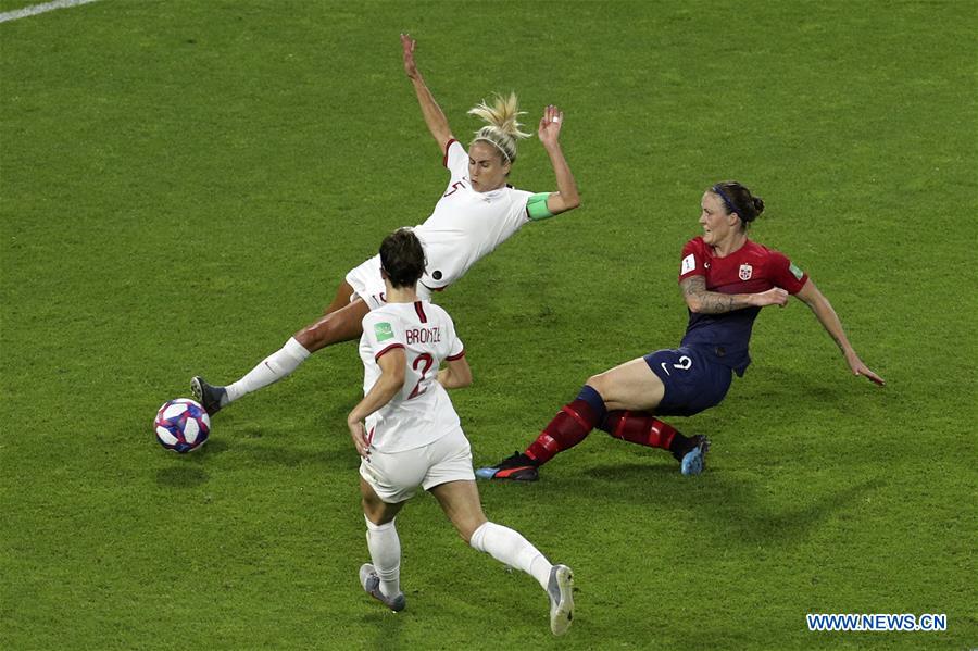 (SP)FRANCE-LE HAVRE-FIFA WOMEN'S WORLD CUP-QUARTERFINAL-ENG VS NOR
