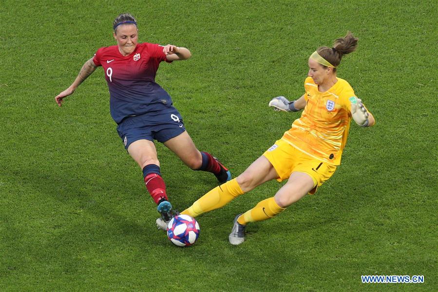 (SP)FRANCE-LE HAVRE-FIFA WOMEN'S WORLD CUP-QUARTERFINAL-ENG VS NOR
