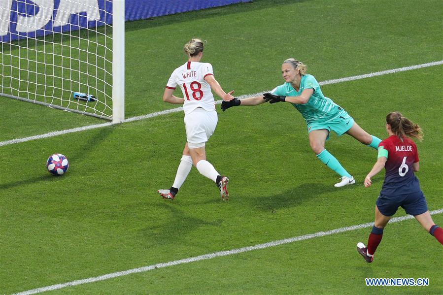 (SP)FRANCE-LE HAVRE-FIFA WOMEN'S WORLD CUP-QUARTERFINAL-ENG VS NOR