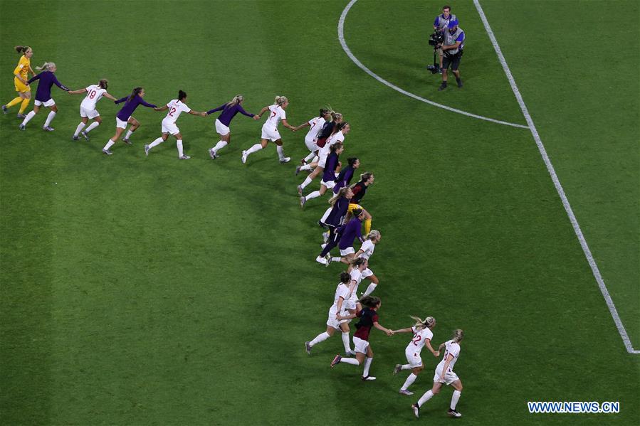 (SP)FRANCE-LE HAVRE-FIFA WOMEN'S WORLD CUP-QUARTERFINAL-ENG VS NOR