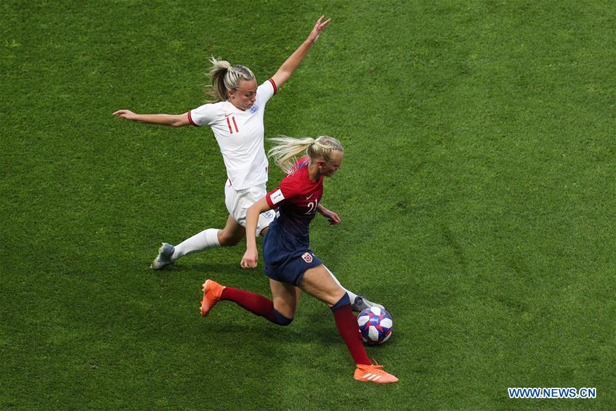 (SP)FRANCE-LE HAVRE-FIFA WOMEN'S WORLD CUP-QUARTERFINAL-ENG VS NOR