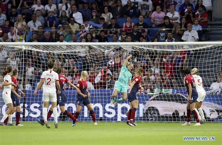 (SP)FRANCE-LE HAVRE-FIFA WOMEN'S WORLD CUP-QUARTERFINAL-ENG VS NOR
