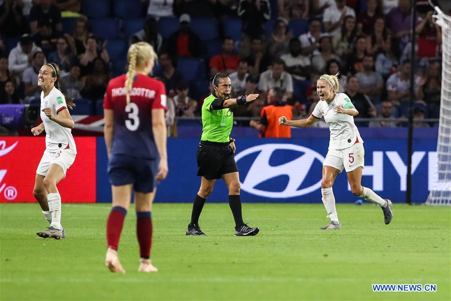(SP)FRANCE-LE HAVRE-FIFA WOMEN'S WORLD CUP-QUARTERFINAL-ENG VS NOR
