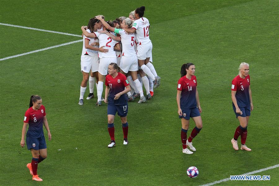(SP)FRANCE-LE HAVRE-FIFA WOMEN'S WORLD CUP-QUARTERFINAL-ENG VS NOR