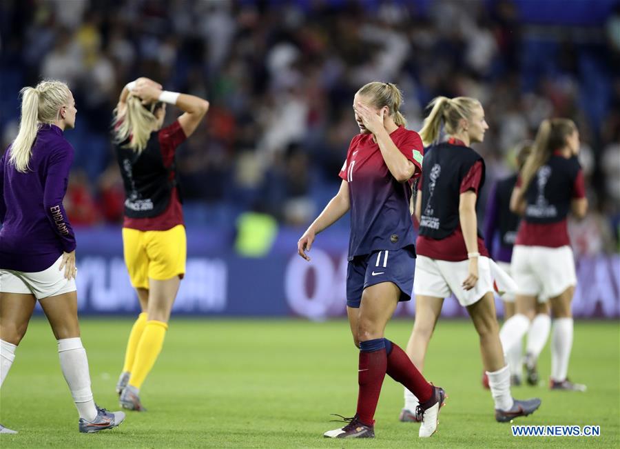 (SP)FRANCE-LE HAVRE-FIFA WOMEN'S WORLD CUP-QUARTERFINAL-ENG VS NOR
