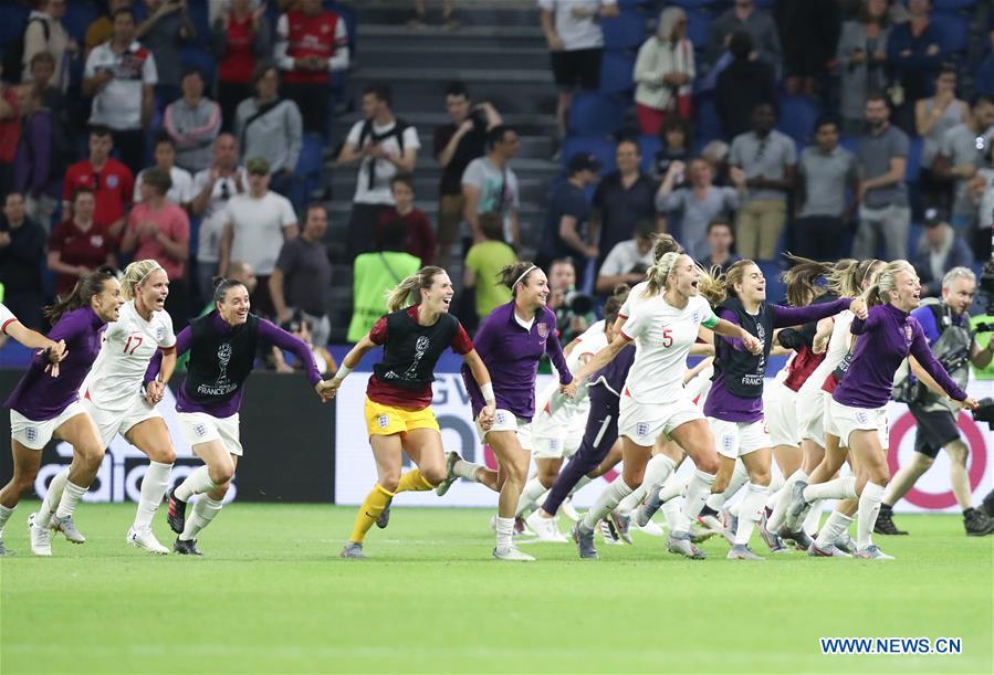 (SP)FRANCE-LE HAVRE-FIFA WOMEN'S WORLD CUP-QUARTERFINAL-ENG VS NOR