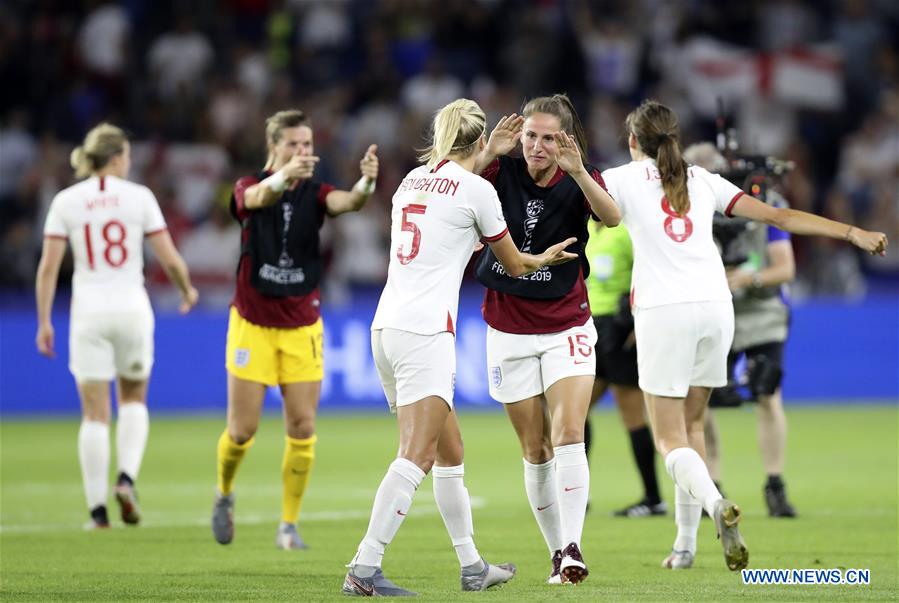 (SP)FRANCE-LE HAVRE-FIFA WOMEN'S WORLD CUP-QUARTERFINAL-ENG VS NOR