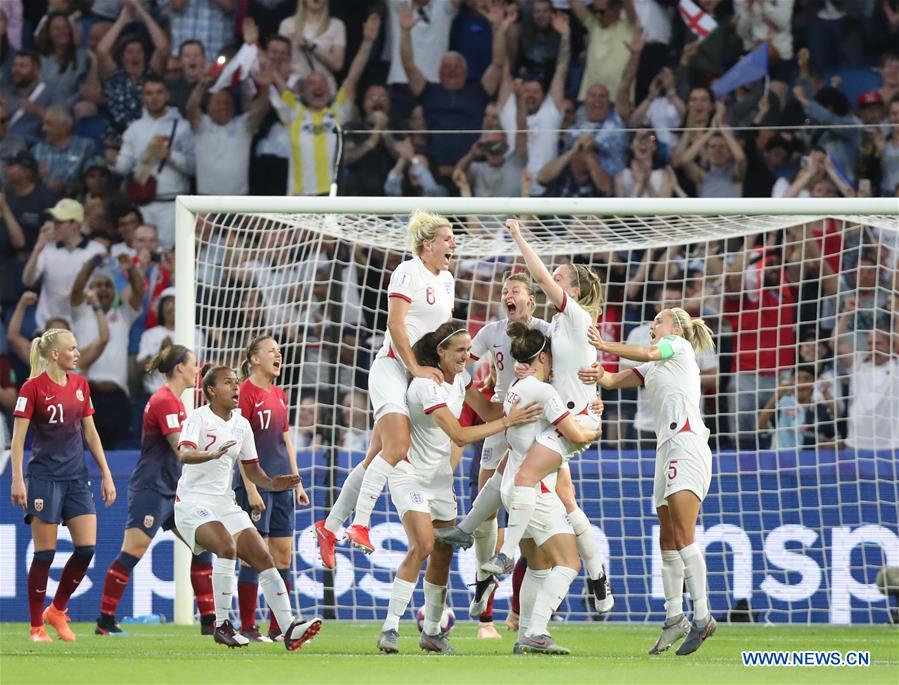(SP)FRANCE-LE HAVRE-FIFA WOMEN'S WORLD CUP-QUARTERFINAL-ENG VS NOR